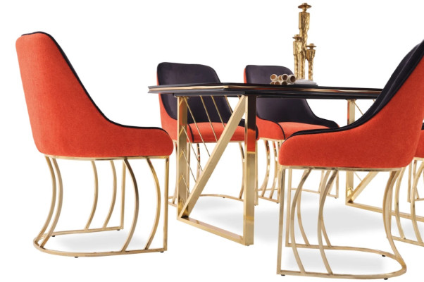 Dining room 6x chairs modern dining room chairs luxury design new
