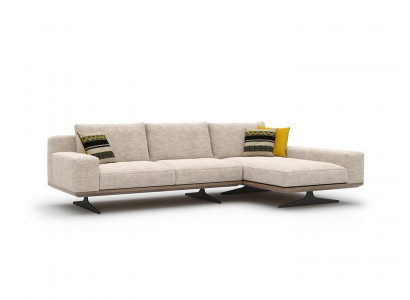 Corner sofa, designer sofa, L-shaped set, couch, living room, upholstery, textile, new