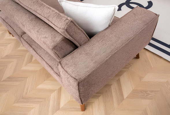 Solid Color Corner Sofa Living Room Upholstered Sofa Designer Textile Luxury Couch