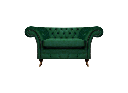 Armchair upholstered furniture living room textile Chesterfield padded seat furnishing