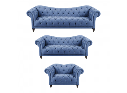 Designer sofa set modern complete furniture luxury sofas Chesterfield