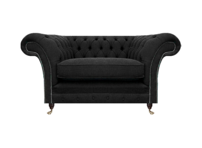 Chair New Black Chesterfield Designer Living Room Upholstered Chair Furniture
