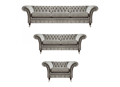 Exclusive Chesterfield Couches Designer Two-Seater Three-Seater Armchair