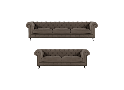 Modern Chesterfield Upholstery Suite Noble Furniture Sofa Set 2-Piece Set