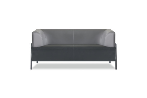 Ergonomic Complete Sofa Set 4-piece Black Designer Upholstery Modern Style