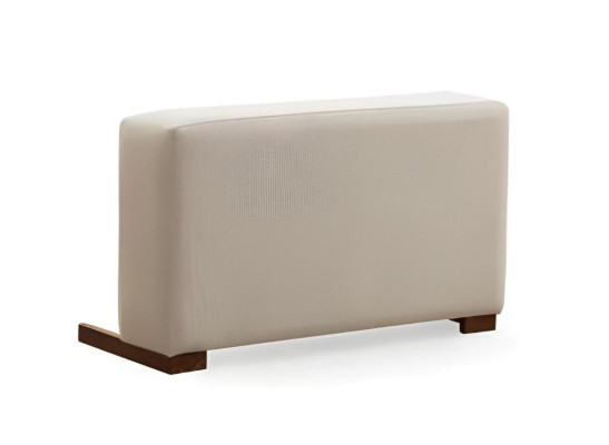 Modern white U-shaped sofa chic living landscape upholstery noble couches