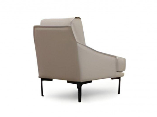 Chair White Solid Color Modern Design Style Living Room Study Textile