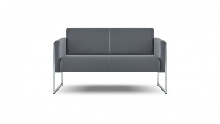 Workroom Set 5-piece 3-seater 2-seater 2x armchairs coffee table gray style
