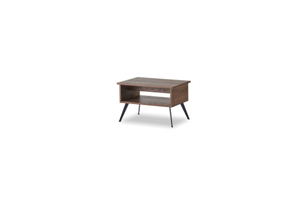 Office room set 5-piece: 2x 2-seater, 2x armchair, coffee table, black-brown