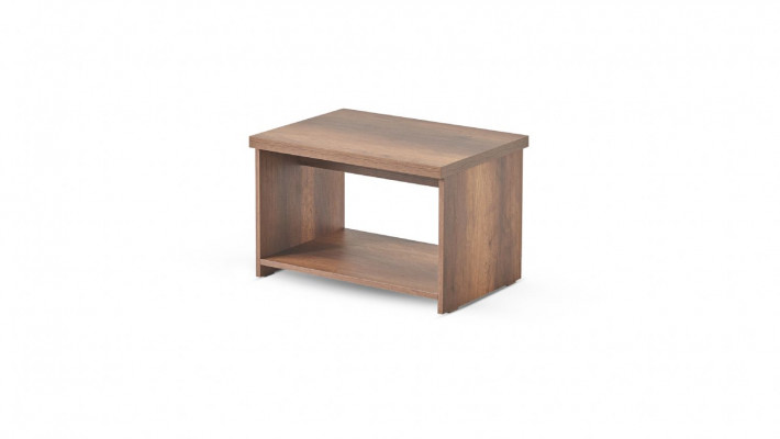 Home office set 3-piece 2-seater armchair coffee table black brown modern