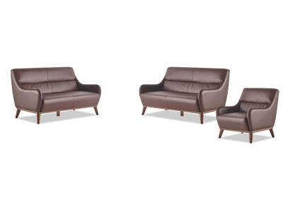 Sofa sets brown classic 2-seater armchair recliner couch sofas