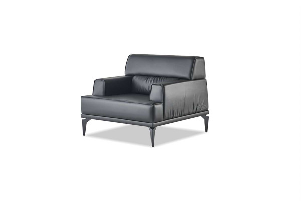 Leather sofas black sofa set 3-seater 2-seater armchair modern couch leather