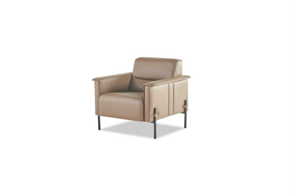 Complete modern sofa set 3-seater 2-seater armchair beige leather sofa wood