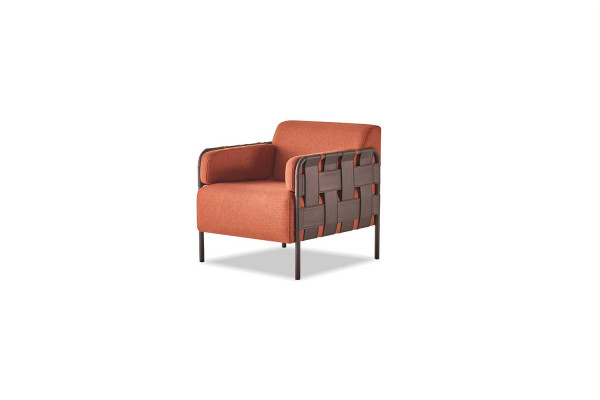 Complete set 3-seater 2-seater armchair orange sofa sets sofas textile