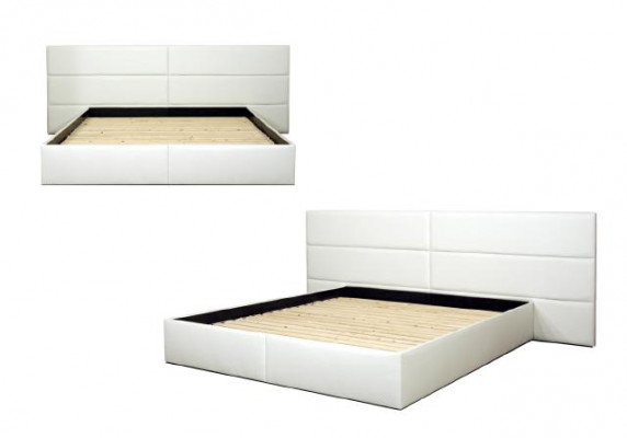 Bed, beds, double bed, hotel, upholstered bed, XXL wall upholstered bed, XXL bed, new.