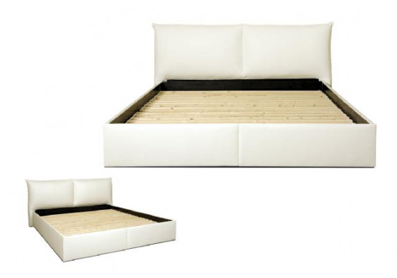 Bed, beds, double bed, hotel, upholstered bed, XXL wall upholstered bed, XXL bed, new.