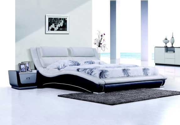 LEATHER UPHOLSTERED BED BED MODEL S-9110 160/180/200X220CM
