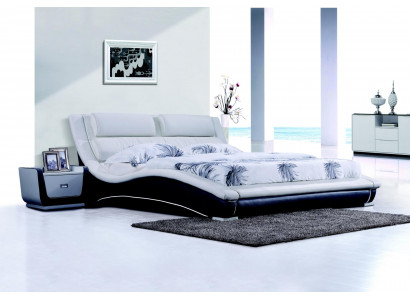 LEATHER UPHOLSTERED BED BED MODEL S-9110 160/180/200X220CM