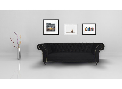 Chesterfield Sofa Upholstery Designer Couches Sofas Suite Textile Fabric Textile 30