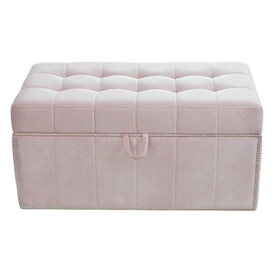 Stool Footstool Ottoman Seat Pouf Living Room Designer Trunk