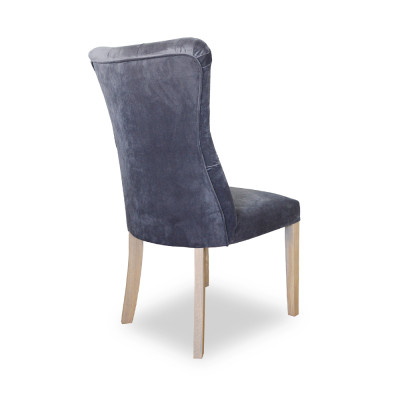 Designer chair Chesterfield armchair upholstered chairs restaurant dining room new Ashley