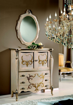 Design baroque sideboard bedroom living room dresser wooden sideboard