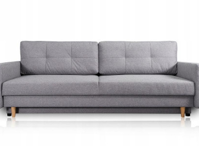 3-seater sofa gray sofas style luxury living room modern design upholstery fabric new