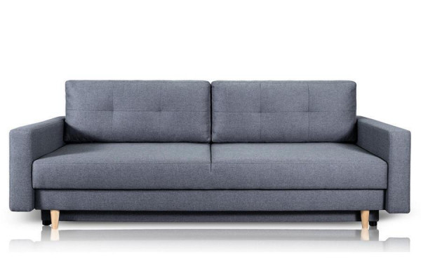 Style, firmness, and comfort are the main advantages of this comfortable and practical 3-seater sofa bed.
