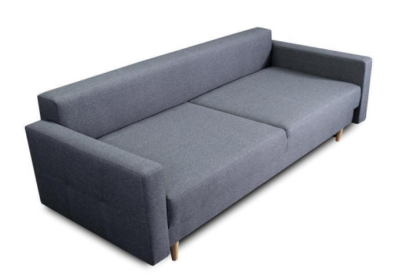 Style, firmness, and comfort are the main advantages of this comfortable and practical 3-seater sofa bed.