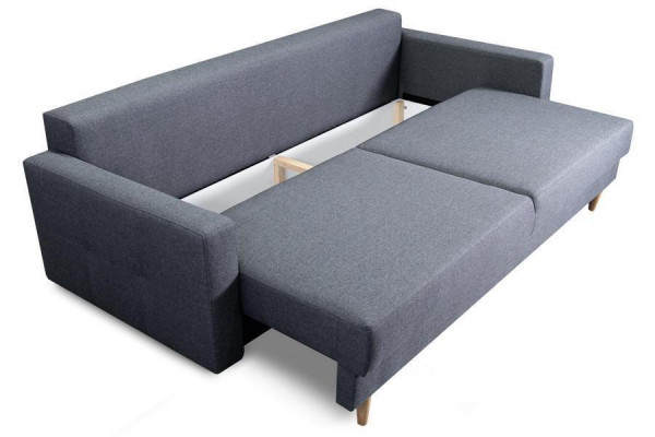 Style, firmness, and comfort are the main advantages of this comfortable and practical 3-seater sofa bed.