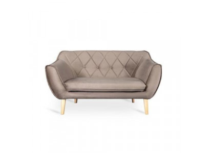 Refined 2-seater sofa in modern style by European furniture manufacturers