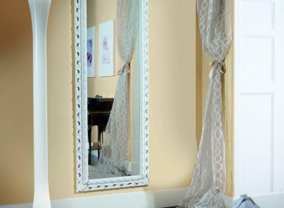 Elegant classic design mirror living room sideboard hallway wooden frame baroque rococo