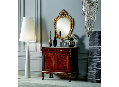 Designer Wood Italian Furniture Design Furniture Style Baroque 2-Piece Chest of Drawers