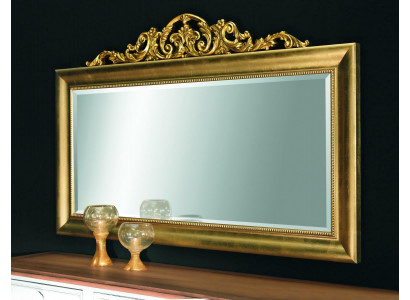 Mirror Wall Mirror Rectangular Hallway Mirror Wood Wall Decoration Little Mirror Baroque
