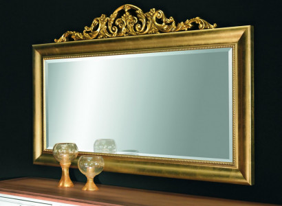 Mirror Wall Mirror Rectangular Hallway Mirror Wood Wall Decoration Little Mirror Baroque