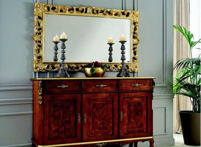 Chic Italian furniture style baroque dresser cabinet cabinets designer
