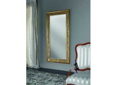 Mirror Wall Mirror Baroque Rococo Hallway Living Room Bathroom Wood Glass Design SP 6420