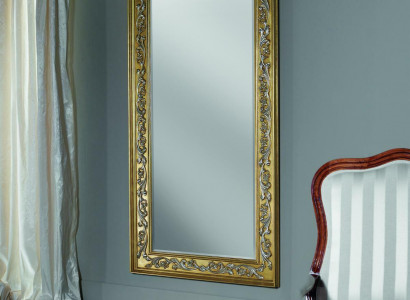Mirror Wall Mirror Baroque Rococo Hallway Living Room Bathroom Wood Glass Design SP 6420