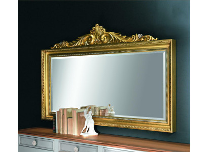 Mirror Wall Mirror Baroque Rococo Hallway Living Room Bathroom Wood Glass Design SP6300
