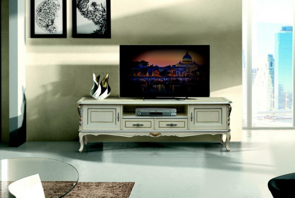 RTV Lowboard rtv luxury cabinet table living room wood furniture classic low side board