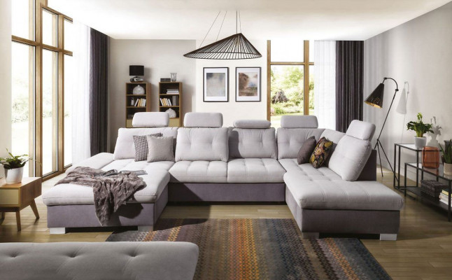 Multifunctional Couch Corner Sofa Couch Upholstery Adjustable Back Living Landscape