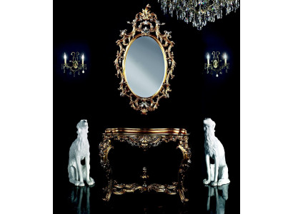 Modern Large Luxury Mirror Wall Mirror Real Wood Frame Hanging Mirror Luxury Furniture