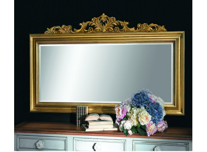 Mirror wooden frame large wall mirror luxury classical designer baroque rococo wood