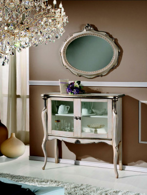 Living room Italian furniture classic baroque wooden sideboard dresser