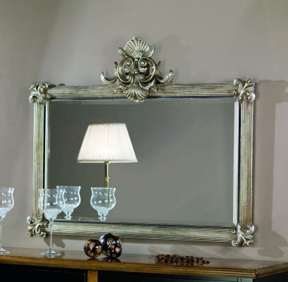 Classic Large Mirror Wall Mirror Wood Frame Hanging Mirror SP6570 Baroque