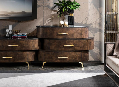 Luxury wood chest of drawers, cabinet, shelf, console furniture, new dresser design cabinet