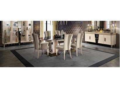 Furnishing tables countertop in marble look new luxury Italian design