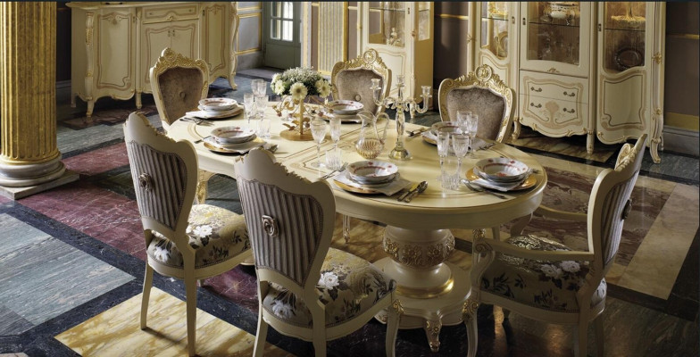 Dining room, living room, dining tables, tables, table, furniture, dining table, natural wood, retro style