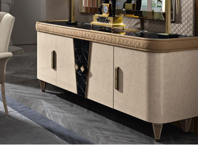 Chest of drawers Sideboard Beige Sideboards Solid wood Cabinet Furniture Dressers