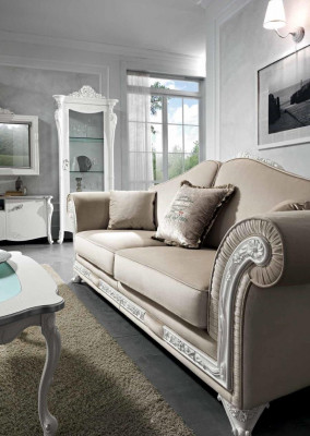Sofa 3-seater living room furniture three-seater sofas Italian luxury furniture fabric